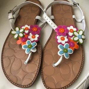 COACH Roseann Sandals NWOT